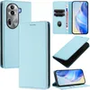 Litchi Leder Handyhülle für Oppo Reno11 Pro Wallet Produktbild-Vorschau 1