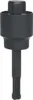 A black tool with a shaft and a wider head, isolated on a white background. Podgląd zdjęcia produktu