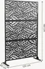 Trennwand 'And' verzinkter Stahl 180 x 120 cm Schwarz Produktbild-Vorschau 5