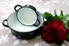 Coperchio Riess Ø20cm Classic Giants&Dwarfs smalto nero Anteprima dell’immagine prodotto 2
