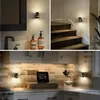 2er-Set Stecknachtlicht Zylinder Schwarz Kupfer LED 3000K Produktbild-Vorschau 5