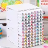 Languo M720 Acrylic Marker Set – profesjonalny zestaw 240 Podgląd zdjęcia produktu 16