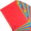 Exacompta 5x Register + A4, Karton, 225g, 20 Taben, Taben Produktbild-Vorschau 2