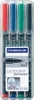 STAEDTLER Lumocolor Folienstifte permanent F 4 Stück Produktbild-Vorschau 10
