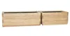 Massiver Holz Pflanzkasten Blumentopf Maße 80 x 30 x 27,5 Produktbild-Vorschau 2