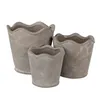 Clayre & Eef Blumentopf Ø 13x12 cm Grau Keramik Produktbild-Vorschau 2