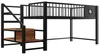 Letto a castello basso Merax, letto a soppalco 90×200 cm Anteprima dell’immagine prodotto 5