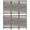 Paravent 3-tlg. Braun Poly Rattan Produktbild-Vorschau 5