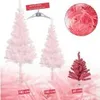 Künstlicher Weihnachtsbaum pink inkl. Ständer Tannenbaum Produktbild-Vorschau 2