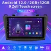 carplay 9''Für Mazda3  2010-2013 android12 Autoradio GPS Produktbild-Vorschau 3
