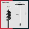 KOTARBAU® Handerdbohrer ⌀ 80mm Erdbohrer 115cm Produktbild-Vorschau 3