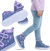 Sportschuhe für Mädchen, HOHE JEANS-SNEAKERS mit Stickerei, Produktbild-Vorschau 1