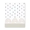 MuchoWow® Mauspad Mousepad Regenbogen - Pastell - Regen Produktbild-Vorschau 1