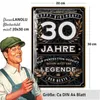 Blechschild 30 Schild Geburtstag, 30 JAHRE LEGENDE, Produktbild-Vorschau 8