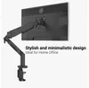 DESQ 1720.09 Monitorarm mit Gasfeder - 17–36 Zoll - 62 cm Produktbild-Vorschau 5