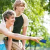 Relaxdays Cornhole, zestaw do gry w rzucanie, 10 worków z Podgląd zdjęcia produktu 3