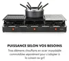 Fonduelette XL 3-en-1 gril à raclette & fondue pierre Voir les images du produit 6