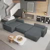 Masseno Ecksofa VELAMI L-S mit Schlaffunktion U-Form, Sofa Produktbild-Vorschau 4