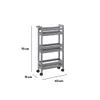 5FIVE SIMPLY SMART BASIC Schrank auf Rollen grau 40x15x75 Produktbild-Vorschau 4