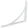 Domax, Staffe in metallo 250 x 200 mm, bianco Anteprima dell’immagine prodotto 3