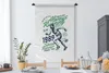 MuchoWow® Wandteppich Wandbehang Laufen - Vintage - Poster Produktbild-Vorschau 4