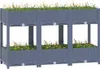 vidaXL Hochbeet 120x40x71 cm Polypropylen -  Blumentöpfe & Produktbild-Vorschau 2