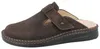 FINN COMFORT Petare heren clog, donkerbruin suèdeleer - Productafbeelding-voorbeeld 2