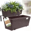 2x Bac à fleurs 11 litres support de montage intérieur Voir les images du produit 1