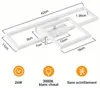 ZMH Plafonnier LED Salon - 20W Design Moderne Lampe de Voir les images du produit 3