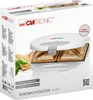The image shows the packaging of a Clatronic sandwich toaster. Produktbild-Vorschau