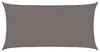 vidaXL Sonnensegel 2 x 6 m HDPE Rechteckig Hellgrau Produktbild-Vorschau 1