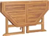 vidaXL Garten-Esstisch Klappbar 110x110x75 cm Massivholz Produktbild-Vorschau 4