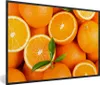 MuchoWow® Gerahmtes Poster Früchte - Orange - Blätter 90x60 Produktbild-Vorschau 1