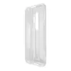 A clear, transparent phone case is shown against a white background. Náhled obrázku produktu