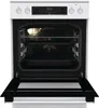 Gorenje GECS6C70WPA, Voľne stojaci sporák, Biela, Tlačidlá, Náhľad obrázku produktu 6