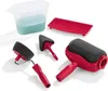 Streichset Paint Maxx Pro 5-tlg. Rot Rolle Maler Pinsel Produktbild-Vorschau 1