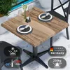 JAMAIKA | Bistro Außen Tischplatte | B:T 70 x 70 cm | Produktbild-Vorschau 1
