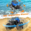 MODFU Ferngesteuerte Autos, RC Amphibienfahrzeug, 4x4 Produktbild-Vorschau 3