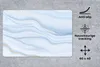 MuchoWow® Schreibtischunterlage Marmor - Welle - Blau - Produktbild-Vorschau 2