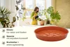 Plastard Untersetzer 10er Set Ø 12 cm Terrakotta - Produktbild-Vorschau 2