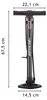 Dunlop Fietspomp 12Bar - Fiets Pomp voor Dunlop, Schrader Productafbeelding-voorbeeld 2