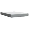 Boxspringbett mit Matratze Hellgrau 160x200 cm Stoff Produktbild-Vorschau 10