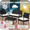 TecTake 401483, Černá, 4 sedadlo/sedadel, Dospělí a děti, Náhled obrázku produktu 9