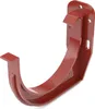 BRYZA Gancio per grondaia in PVC Ø 125 mm, rosso RAL 3011 Anteprima dell’immagine prodotto 1