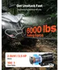 SucceBuy Elektrische Seilwinde 2721 kg, 12V Motorwinde mit Produktbild-Vorschau 2