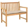 Gartenbank-Auflage Creme 100x50x3 cm Oxford-Gewebe Produktbild-Vorschau 13