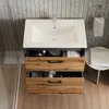 Waschbeckenunterschrank Vicco Lanco Anthrazit/Goldkraft Produktbild-Vorschau 5