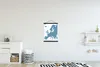 MuchoWow® Textilposter Detaillierte Karte von Europa 60x80 Produktbild-Vorschau 2