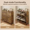 Bealife Armoire à chaussures à 4 volets - Étroite (24 cm), Voir les images du produit 6