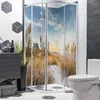 dedeco Eck-Duschrückwände Aluminium wasserfest Motiv: Produktbild-Vorschau 2